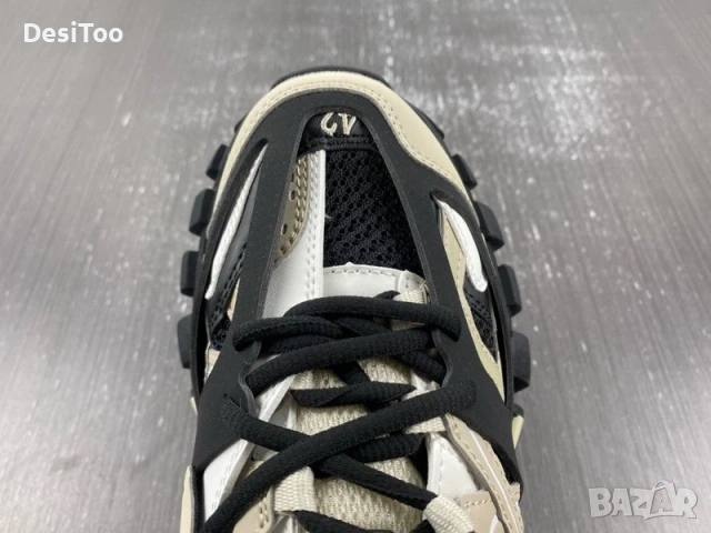 Balenciaga Track Sneaker "Beige/Black", снимка 5 - Маратонки - 54358857