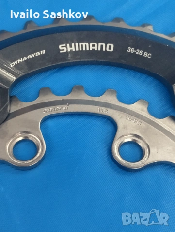 Shimano XT FC-M8000 36/26 плочи, снимка 5 - Части за велосипеди - 55149353