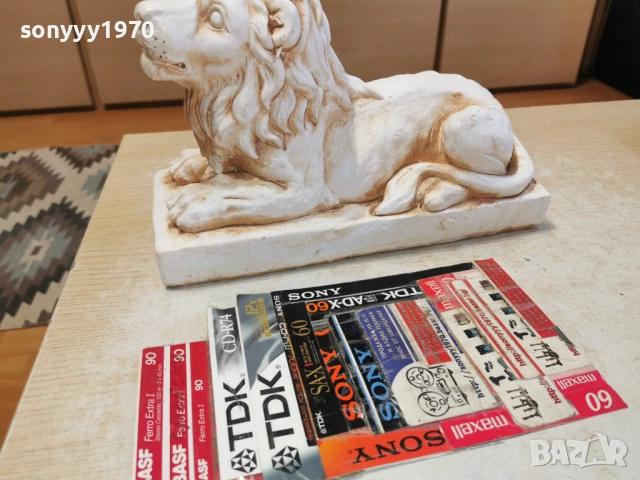 ЛЪВ-МАСИВЕН ТЕЖЪК 30Х20Х13СМ 0205262000, снимка 7 - Антикварни и старинни предмети - 54391920
