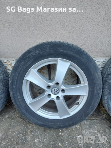 Vw tiguan лети джанти с гуми 225/60/17, снимка 8 - Гуми и джанти - 54832506