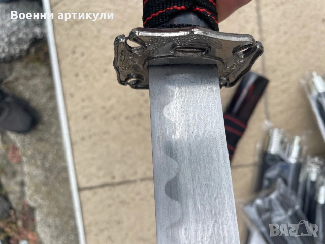 Меч метале с дървена калъв монжаго, снимка 3 - Ножове - 54573269