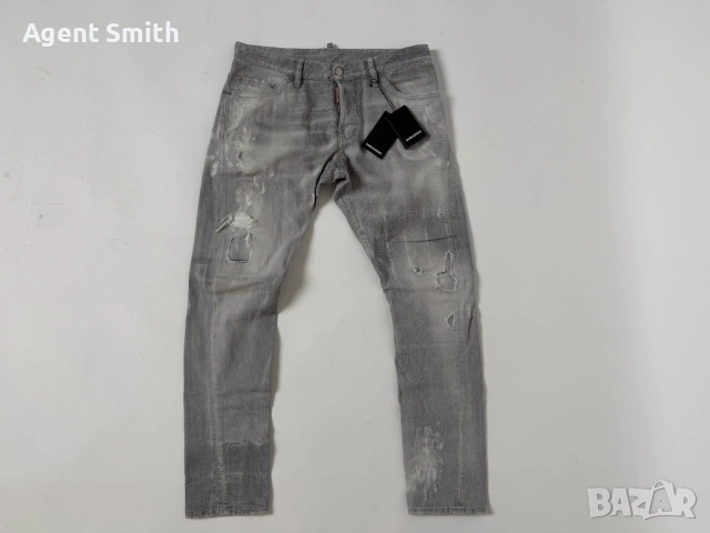 Дънки Dsquared2 размер 48, снимка 7 - Дънки - 54488589