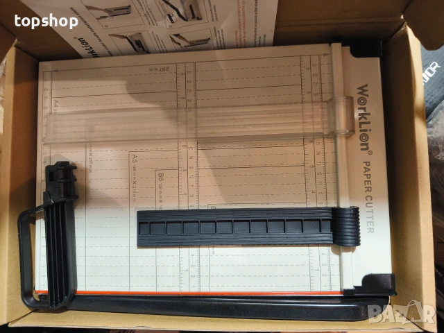 Чисто нова професионална Гилотина за Хартия WORKLION A4 (Heavy Duty)   , снимка 8 - Друго - 55092750