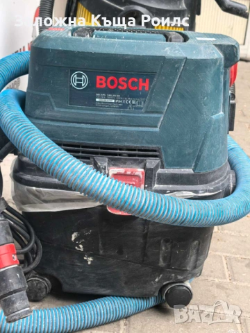 Професионална прахосмукачка за сухо и мокро почистване Bosch GAS 15 PS, 1100 W , 15 л, снимка 2 - Прахосмукачки - 54658482