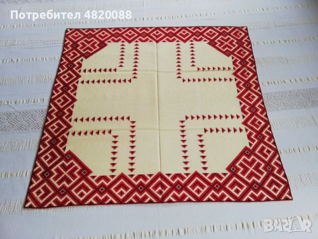 Малки покривки, РЕТРО карета Ръчна бродерия, снимка 6 - Български сувенири - 55141419
