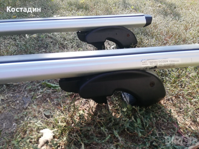 Алуминиев багажник - релси Menabo за комби, снимка 3 - Аксесоари и консумативи - 55274696