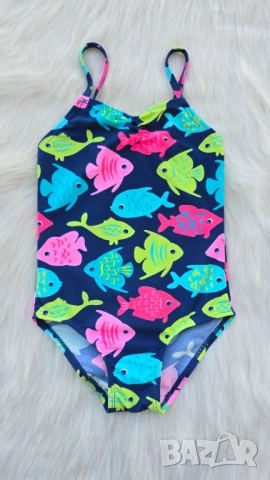 Детско пончо за плаж Hello Kitty и бански 2-3 години, снимка 3 - За банята - 54076570
