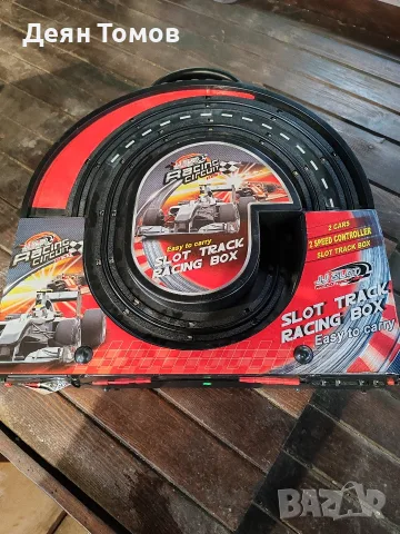 Портативна състезателна писта JJ Slot Racing Circuit 