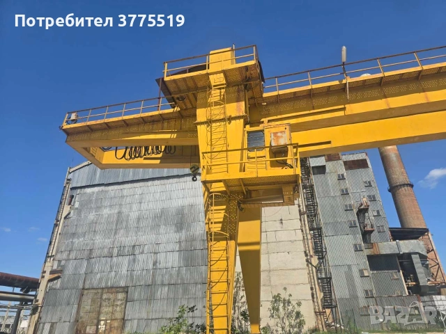 Козлови двугредов кран , снимка 2 - Други машини и части - 54962281