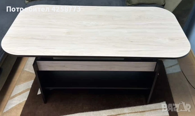 Холна маса с повдигащ механизьм, снимка 2 - Маси - 53953033