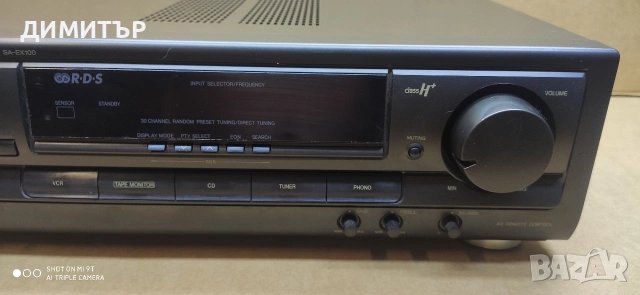 Technics SA-EX100 , снимка 4 - Ресийвъри, усилватели, смесителни пултове - 55002146