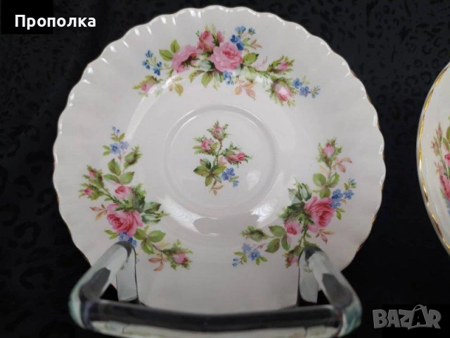 Подложни чинии Royal Albert Moss Rose , снимка 13 - Чинии - 55222331
