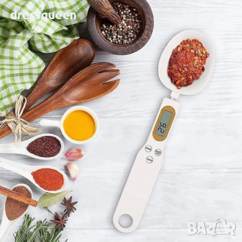 4738 Електронна мерителна лъжица – Смарт везна с голям дисплей и Auto-Off функция, снимка 3 - Аксесоари за кухня - 54069300