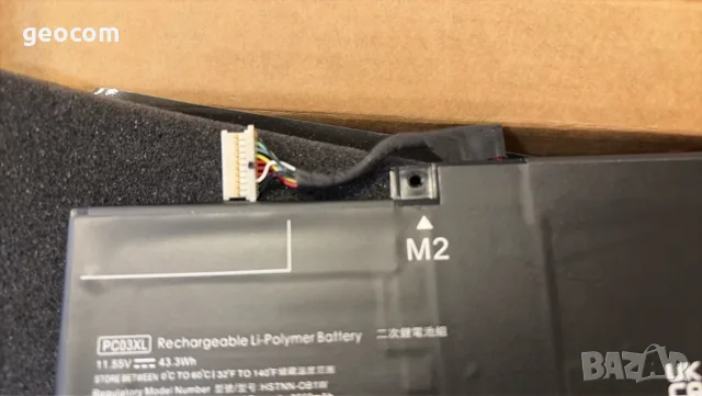 HP PC03XL нова батерия лапроп (11.55V,43.3Wh,3560mAh), снимка 3 - Батерии за лаптопи - 55642790