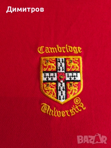 Поло тениска Cambridge University- XXL, снимка 2 - Тениски - 54903462