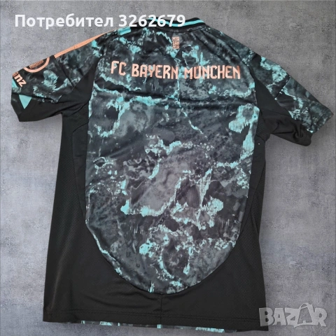 Adidas Bayern Munich 2025г оригинална тениска размер М , снимка 2 - Тениски - 55058322