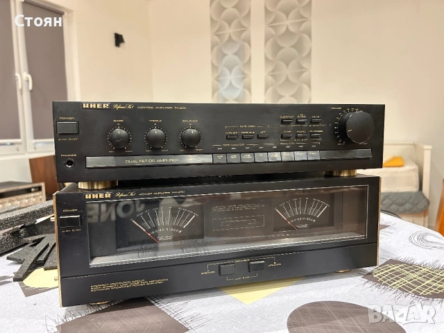 Продавам комплект крайно стъпало с предусилвател UHER