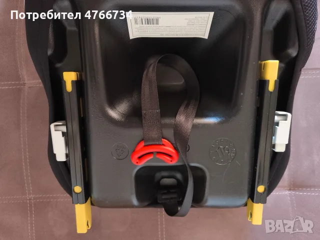 Анатомична седалка Cangaroo - Romeo, Isofix, снимка 3 - Столчета за кола и колело - 55631237