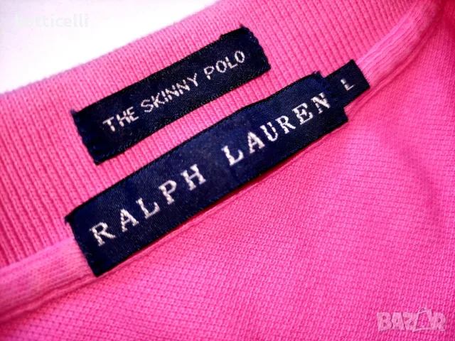 POLO Ralph Lauren Cotton Womens Shirt - L - оригинална дамска тениска, снимка 4 - Тениски - 55494570