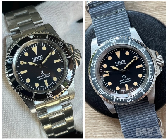Seiko Submariner Mod Automatic NH35 (Rolex Milsub 5513 Homage)