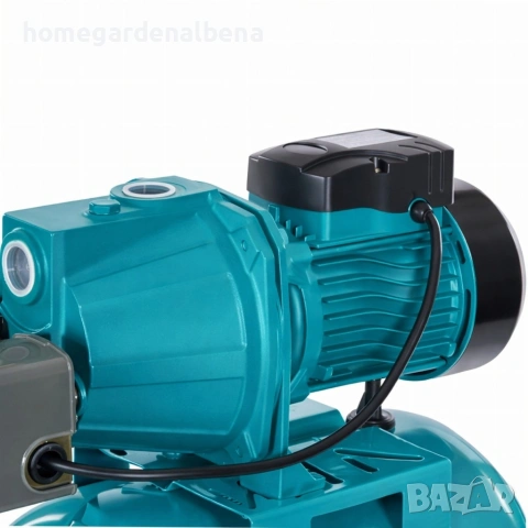 Хидрофорна система 750W 50L помпа с разширителен съд пресостат манометър, снимка 2 - Водни помпи - 54446417