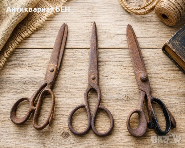 СТАРИ КРОЯЧНИ НОЖИЦИ – СВИДЕТЕЛИ НА ЗАНАЯТ ✂️