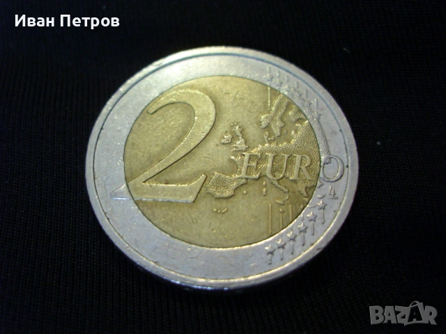 Супер рядка 2 евро монета 2008 (Ирландия), снимка 2 - Нумизматика и бонистика - 54217109