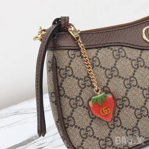 Gucci Ophidia GG Supreme Small Shoulder Bag , снимка 6 - Чанти - 55416164