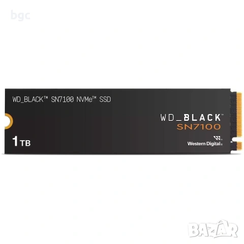 НОВ 1TB SSD NVMe Western Digital WD Black SN7100, M.2 - 60 МЕСЕЦА ГАРАНЦИЯ