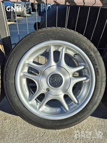 Джанти Azev 15 цола ,4х100 , 7.5j ,et30 , 195/55/15 Vw Honda Opel, снимка 5 - Гуми и джанти - 54479776