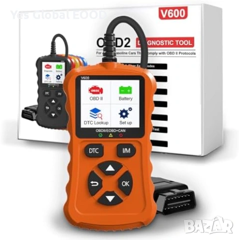 OBD2 авто диагностичен скенер за четене на грешки