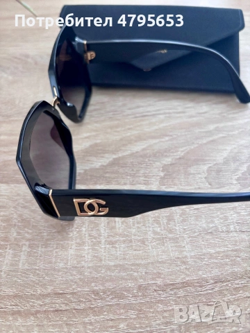 Дамски слънчеви очила DOLCE & GABBANA MONOGRAM DG4377-501/8G-54, снимка 3 - Слънчеви и диоптрични очила - 55138511