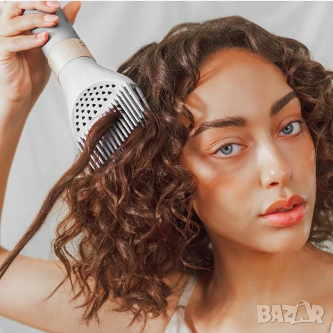 Маша Multistyler Cecotec Bamba CeramicCare 14 в 1 AirGlam маша, плоча за изправяне и маша с Coanda т, снимка 7 - Други - 54983005