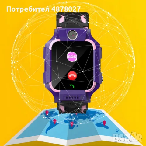 Детски Smart часовник с камера и фенерче – снимай, забавлявай се и бъди в безопасност по всяко време