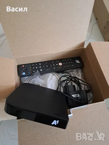 Цифров приемник/ Тв Box A1 пълен комплект 