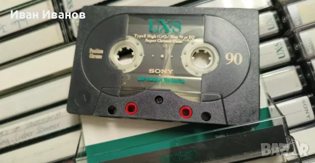 SONY UX-S; UX; BHF, AHF, CD-Alpha, Esprit-II, HF-S нов внос аудиокасети, снимка 2 - Аудио касети - 55356346