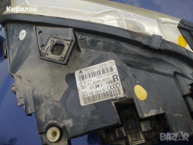 Ляв и десен фар за ауди а4 б7 AUDI A4 B7, снимка 5 - Части - 55253420