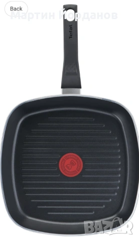 ЧИСТО НОВ грил тиган Tefal Easy Cook & Clean, снимка 4 - Съдове за готвене - 54568402
