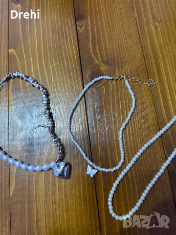 Комплект перли , снимка 2 - Бижутерийни комплекти - 54326466