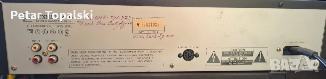 PIONEER CT-S610,LUXMAN K-112,DENON DRS-810, снимка 5 - Декове - 54542361