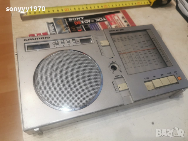 GRUNDIG YACHT BOY 600-ВНОС GERMANY 1606260952L4, снимка 2 - Радиокасетофони, транзистори - 54922140