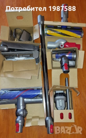 Dyson v 12 detect slim absolute приставки, снимка 2 - Прахосмукачки - 54891968