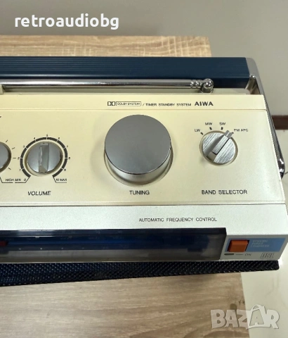 Много рядък колекционерски радиокасетофон Aiwa CS-500E (1982 г.), снимка 7 - Радиокасетофони, транзистори - 54559501