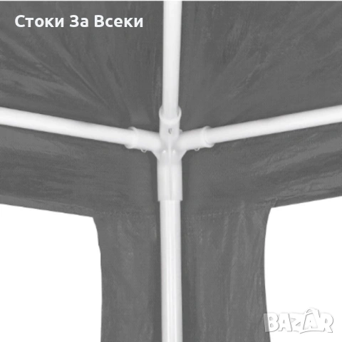 Градинска шатра 3x3 м с метална рамка и UV защита, снимка 11 - Градински мебели, декорация  - 54451702