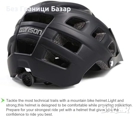 Нов шлем Каска за велосипед MTB шосе лека дишаща регулируема EN1078, снимка 5 - Аксесоари за велосипеди - 53961924