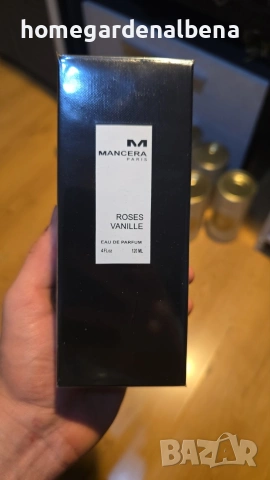 Mancera Roses Vanille EDP 120ml | Дамски | Нишов | Запечатан | Доставка Европа