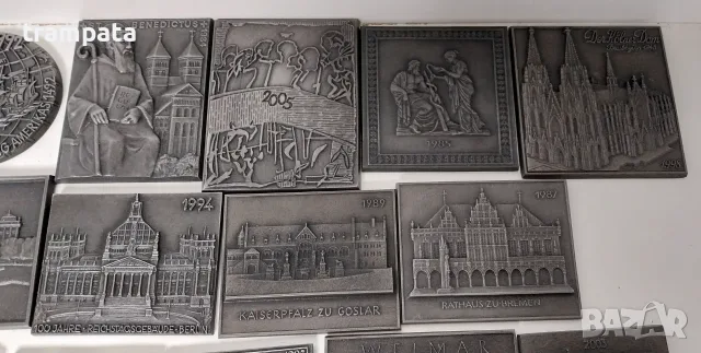 НАЙ ДОБРАТА ОФЕРТА Стари метални отливки / картини Kunstguss - арт кастинг, снимка 2 - Колекции - 55557738