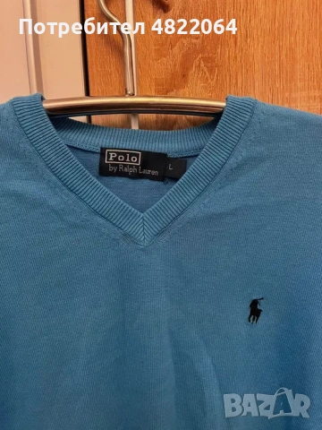 Оригинална мъжка блуза Ralph Lauren, снимка 2 - Блузи - 54480278