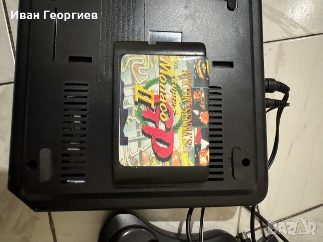 Видео конзола  SEGA Mega Drive 2 + игра Монако GP II, снимка 5 - Други игри и конзоли - 54962587