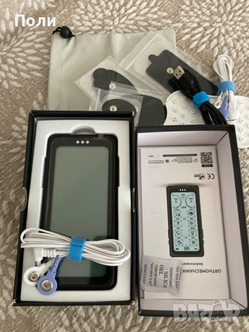 TENS/EMS електростимулатор OrthoMechanik OT-011 с тъчскрийн, снимка 2 - Масажори - 54856294